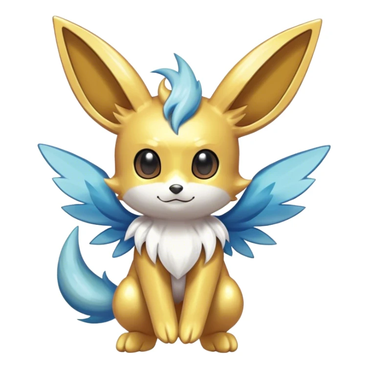 Shiny-Eeveelution-Cute-Fakemon-Flying-Air-fusion full body sticker