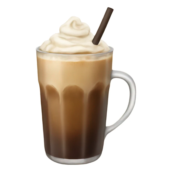 Ice coffee sticker