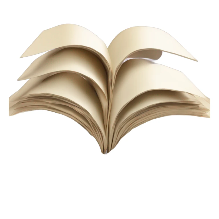 Book in the shape of a heart sticker