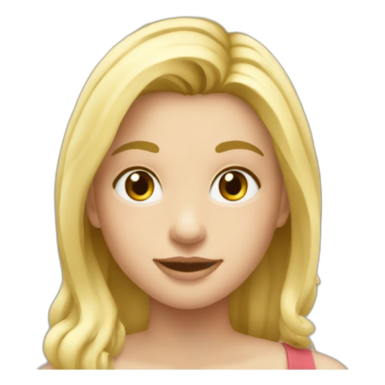 fille blonde sur un chameux sticker