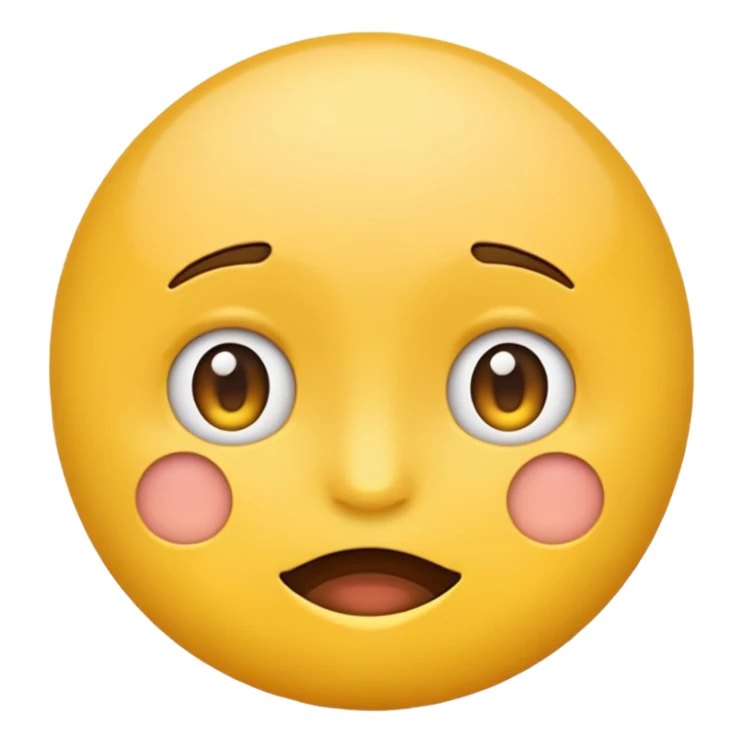 I want a emoji that is emotionless  sticker