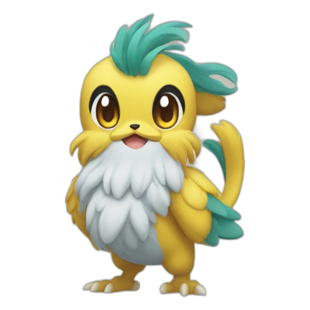 Flanby Pokémon sticker