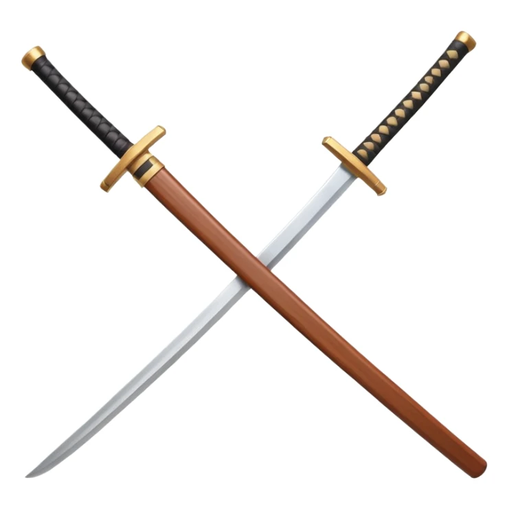 samurai training wooden sword object icon, traditional bokken, smooth polished wood, katana shape, simple guard, 3D cartoon, mobile game icon style, centered, clean background, soft shadow, no text, no watermark
 sticker