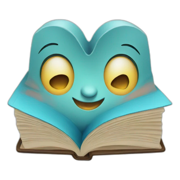 happy book sticker