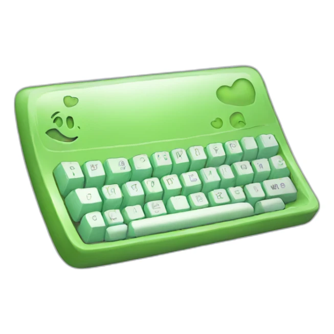 beautiful color keyboard sticker