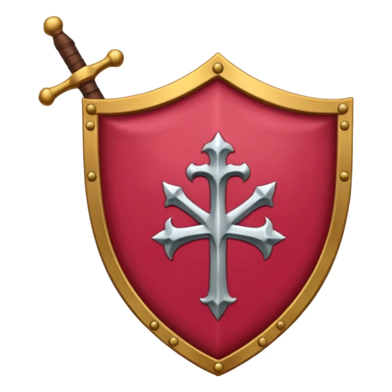 brasão sangrando medieval rosa de sangue vermelha sticker