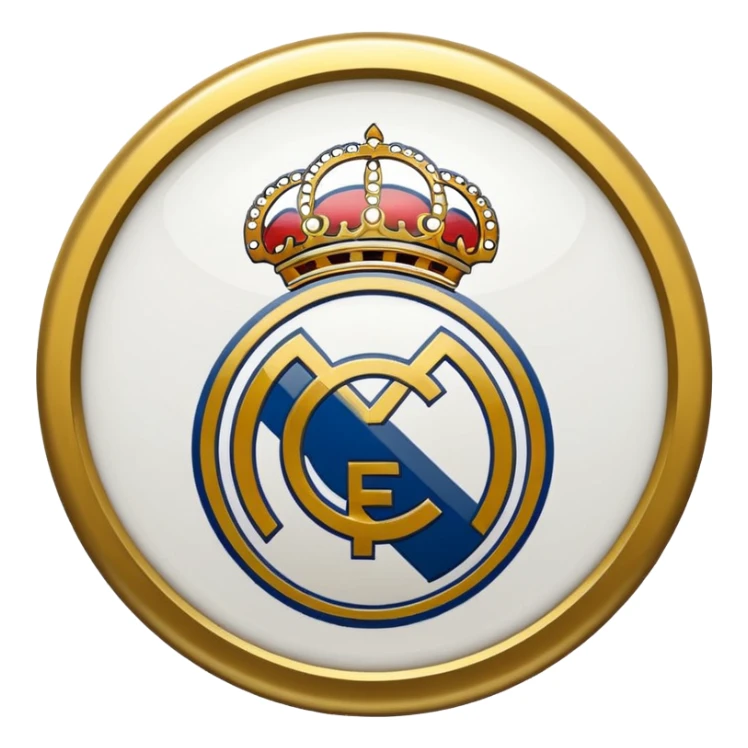 Real Madrid logo sticker