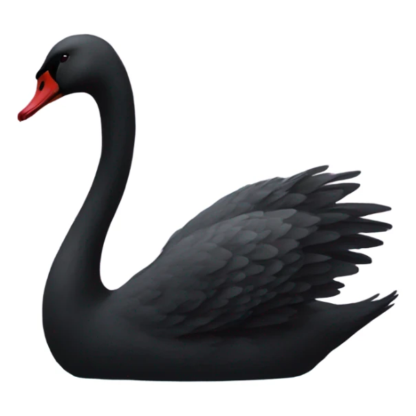 black swan sticker