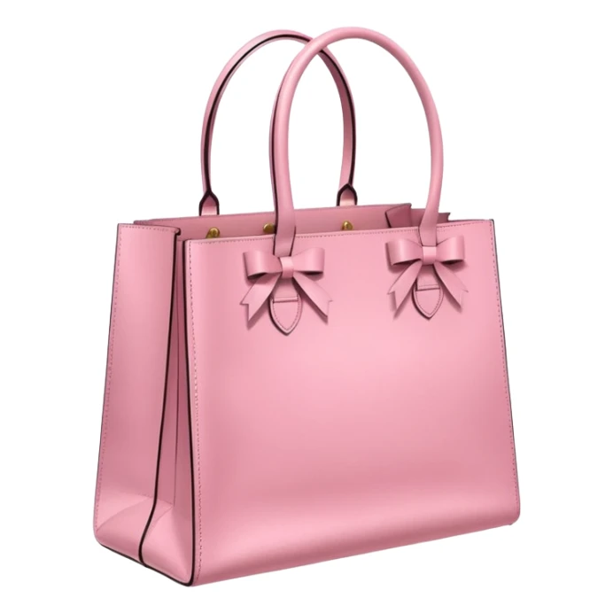 pink shopping bag, Blair Waldorf like sticker