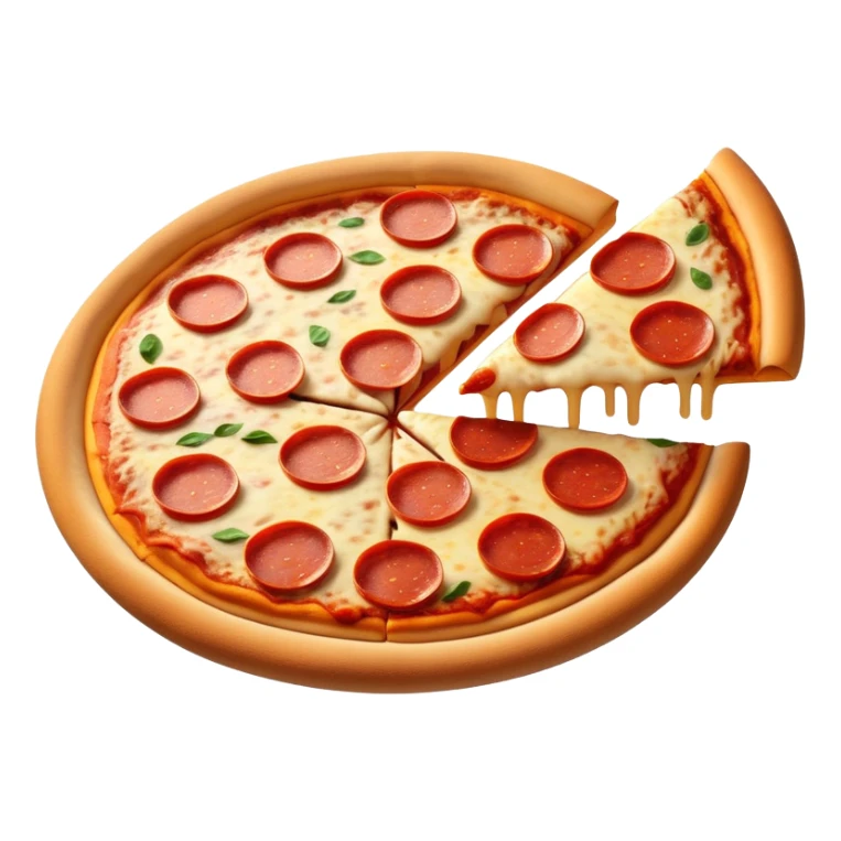 Pizza sticker