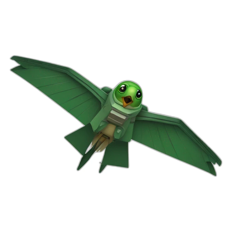 klingon bird of prey sticker