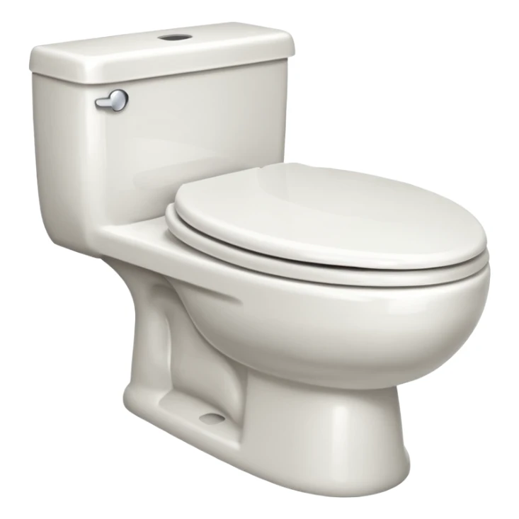 toilet item sticker