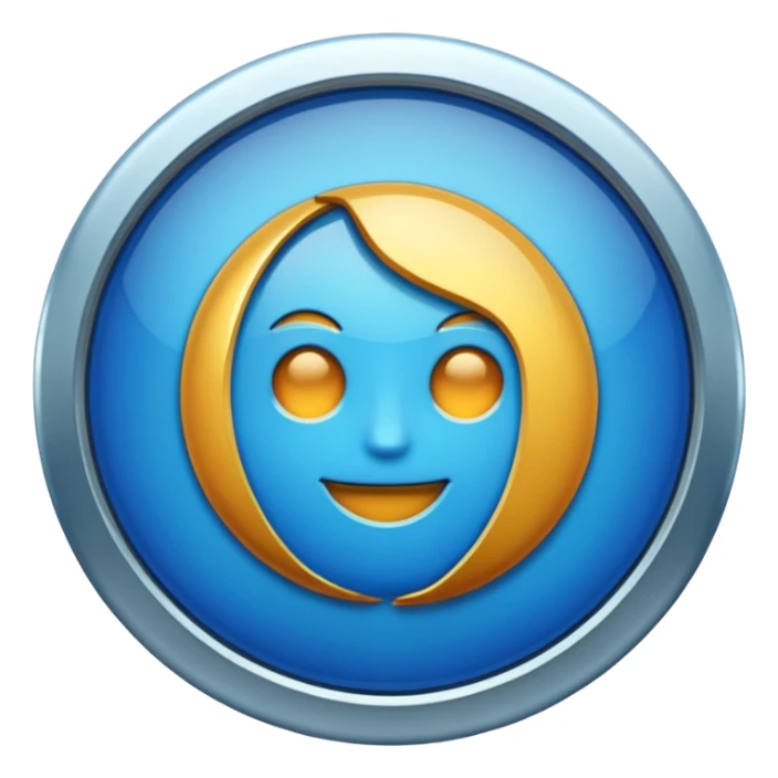 Meta verification badge blue colour sticker