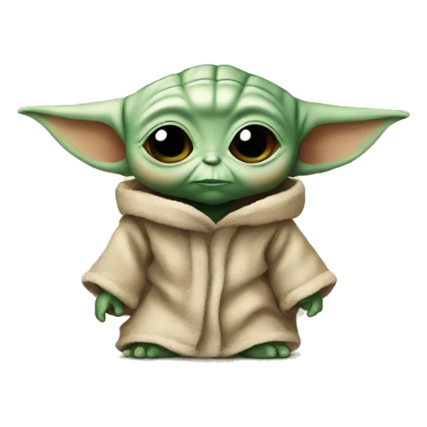 Baby yoda cute sticker