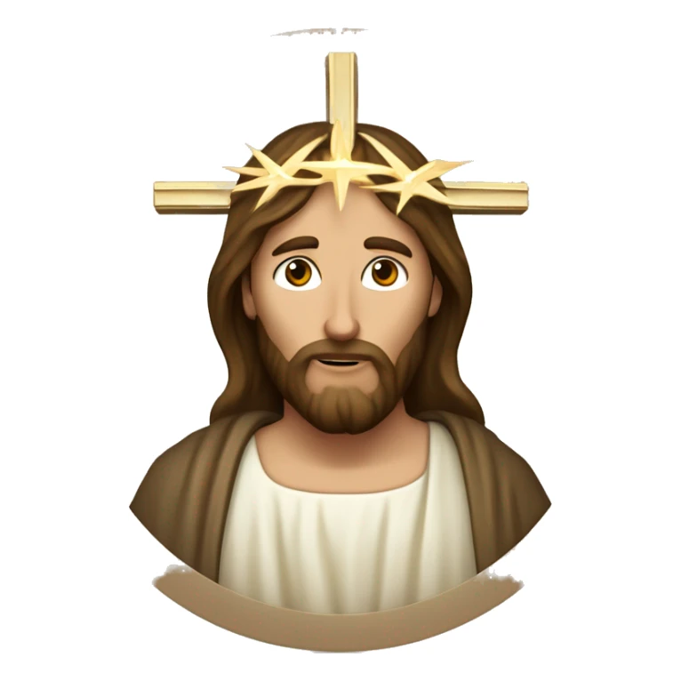 Jesus chisttus mit Maria und dem Heiligen Geist  sticker