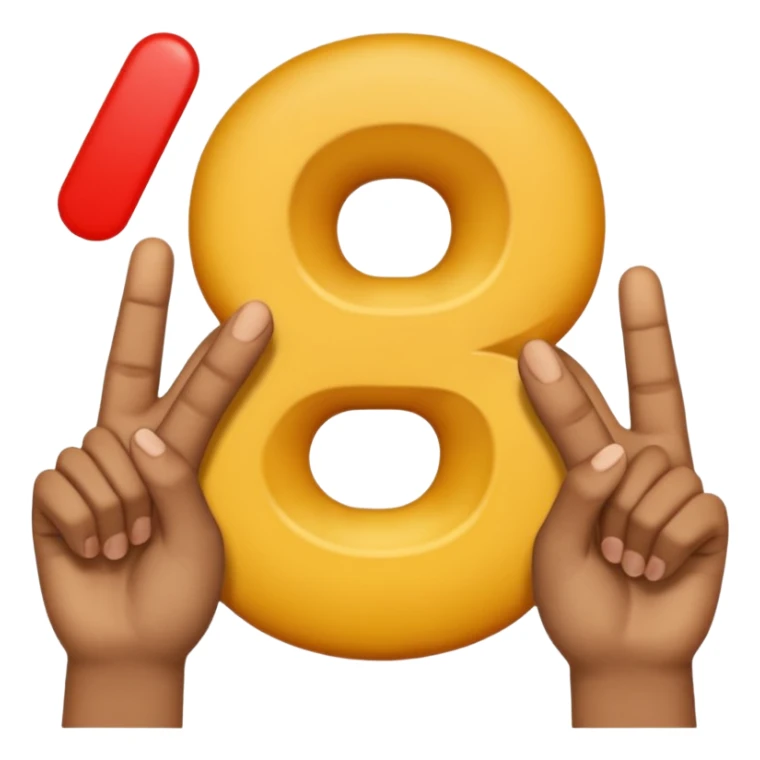 replace the ice cream with the numbers 6 and 7 holding his hands doing this emoji 🫴 and the left is the same emoji but flipped sideways then make the emojis 6️⃣7️⃣ go in each so six gos in the left hand and seven goes in the right hand now make the last picture have a 7 in the right hand sticker