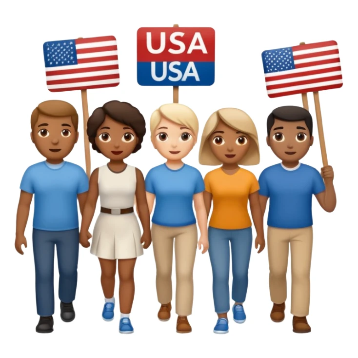 Civil Rights Movement (USA) sticker