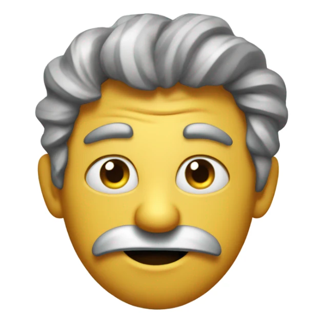 emoji that reflects the feeling of overthinking sticker