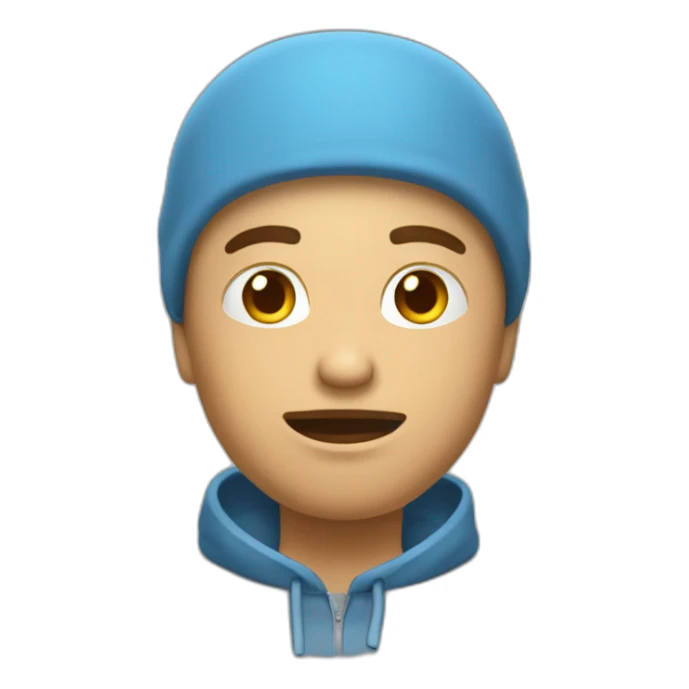 Un emoji qui pleure et rigole en même temps sticker