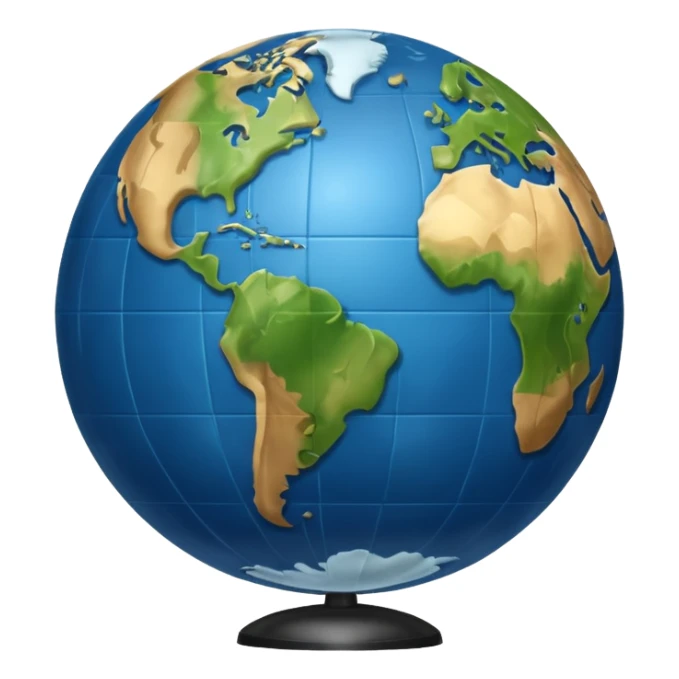 Earth Globe from Film Studios sticker