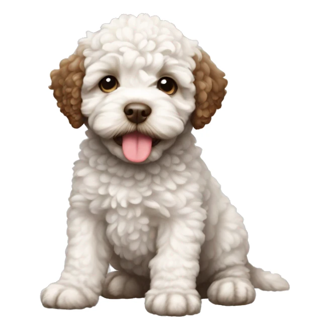 lagotto romagnolo puppy sticker