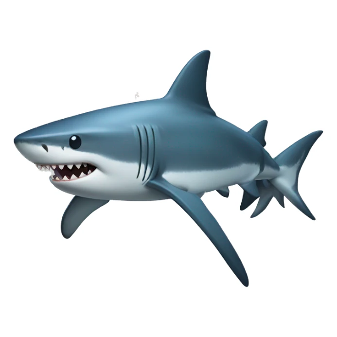Hawaiian shark sticker
