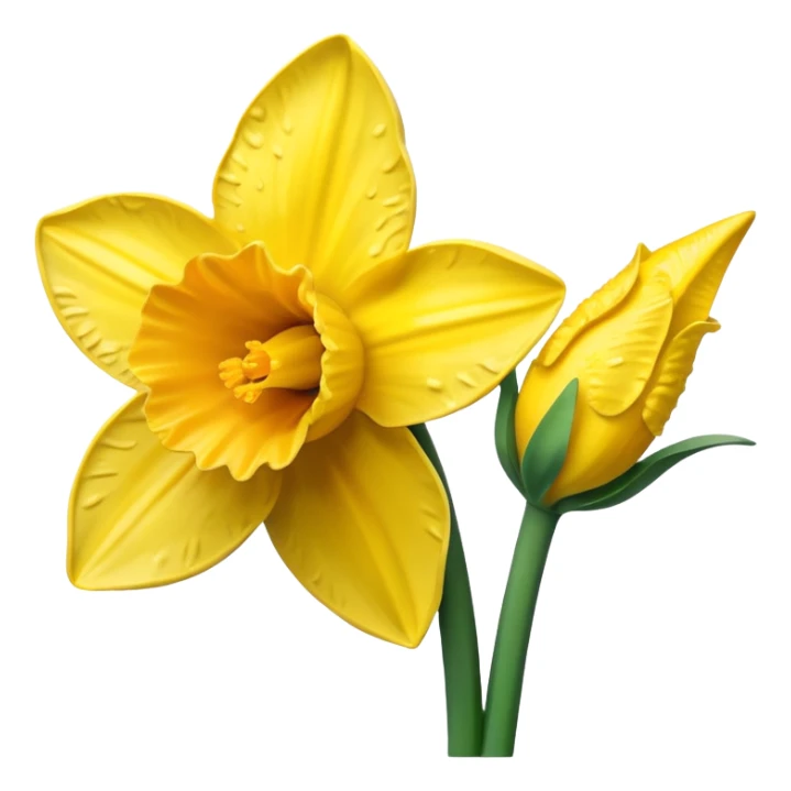 Daffodil sticker