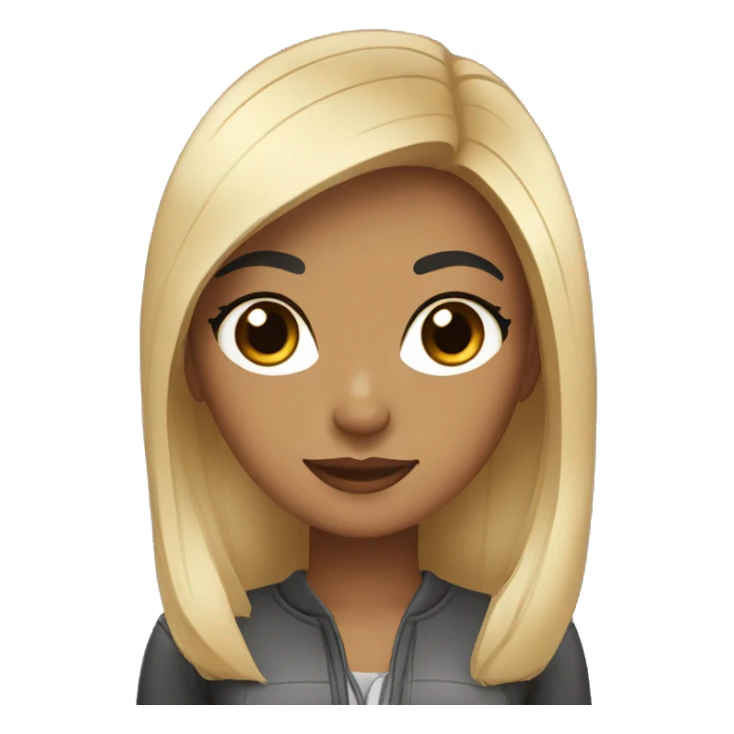 entrepreneurship young woman with black hair sticker