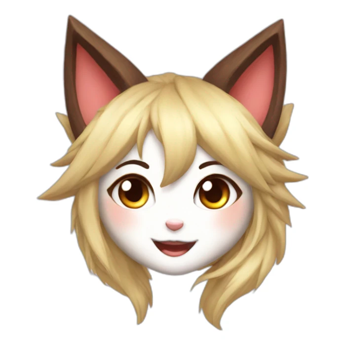 ahri from league of legends sticker