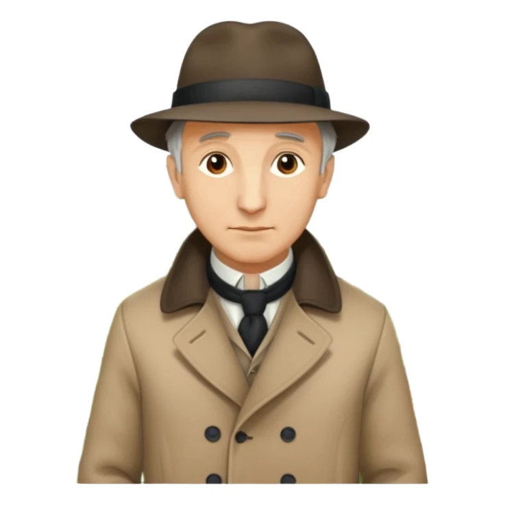 Wliiam wordsworth walking in the countryside sticker