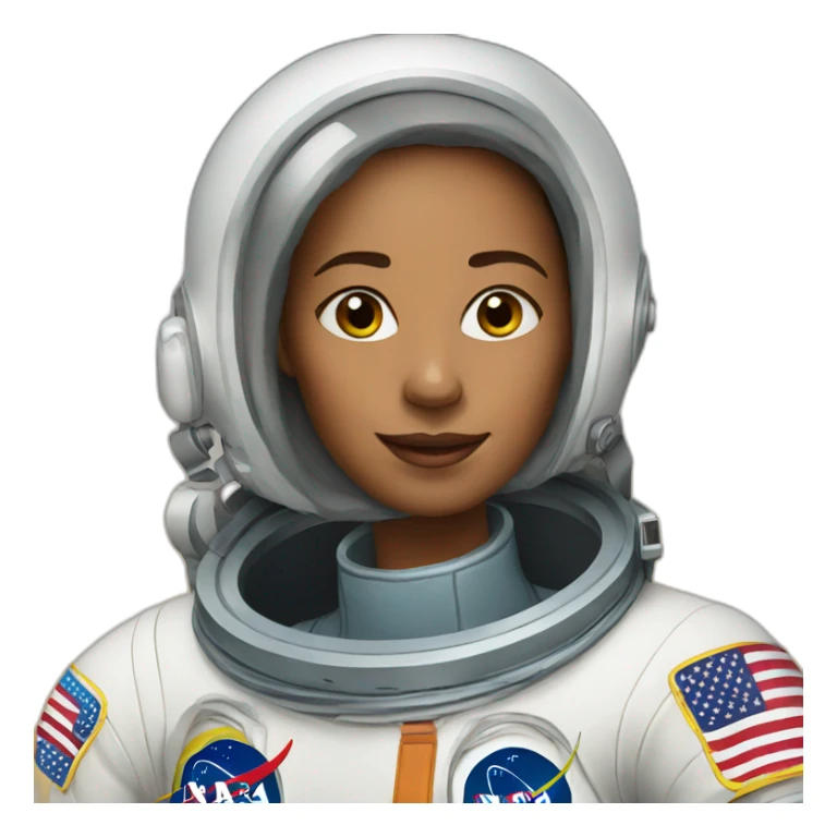 woman astronaut sticker