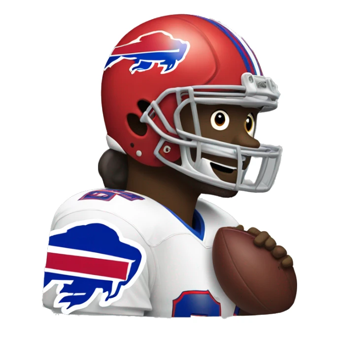Buffalo bills football sticker