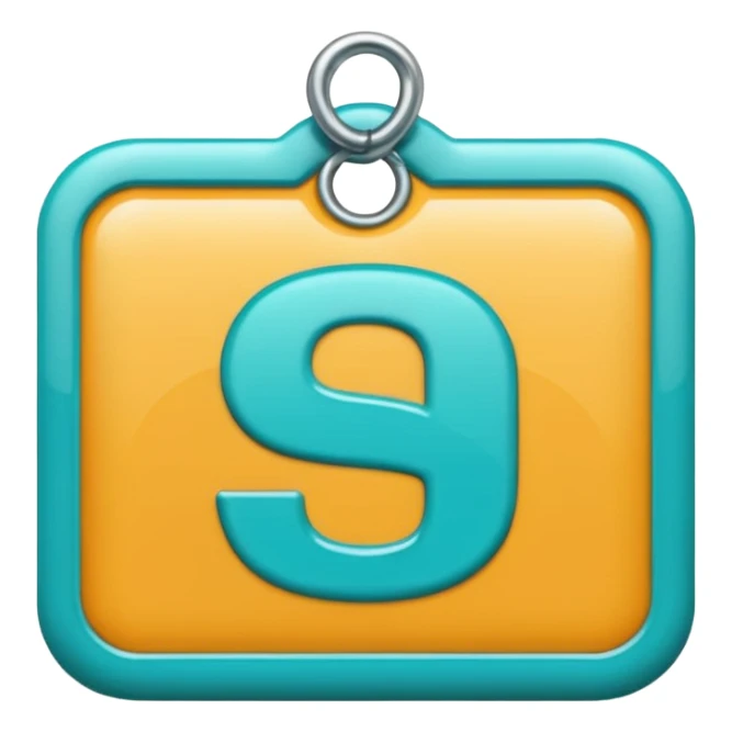 price tag emoji with $19.99, turquoise color sticker