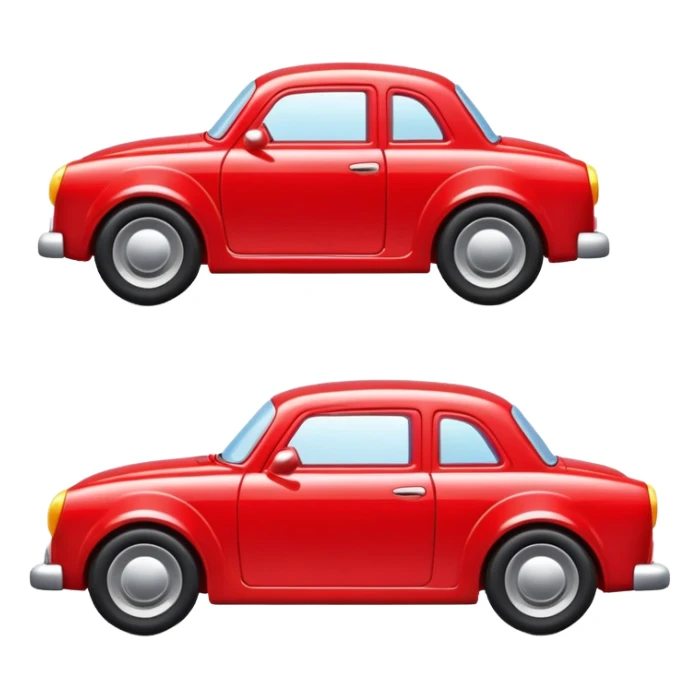 car in the card sticker