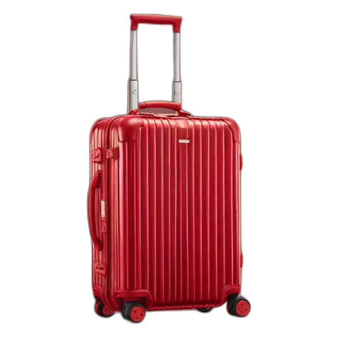 One Rimowa red Essential Cabin luggage sticker