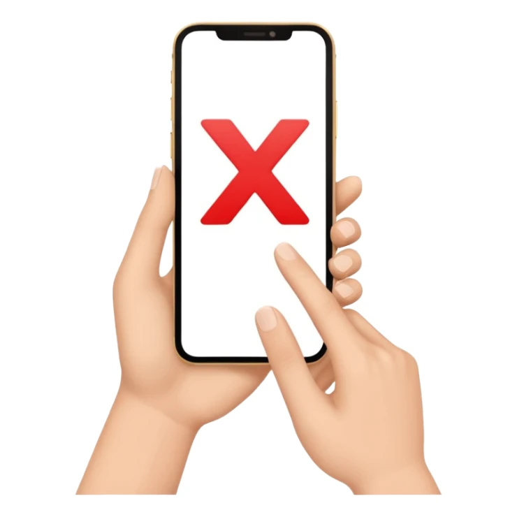 Away from phone emoji sticker