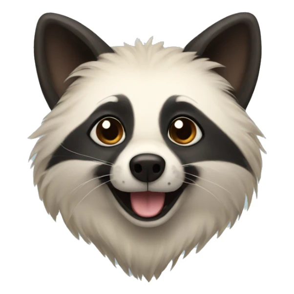dog Raccoon dog sticker