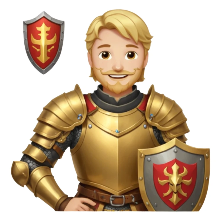 je voudrais des emoji sur le thème médiévale kaamelott chevalier dans un contexte d'un serveur discord dédié à league of legends sticker