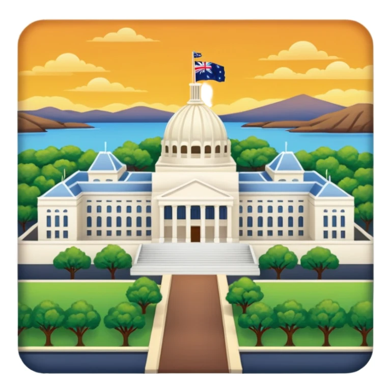 australian parliament house emoji sticker