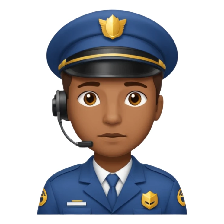 opérateur contrôle non destructif homme brun sticker