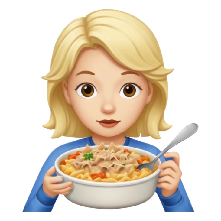 lesbian white girl tuna caserole sticker