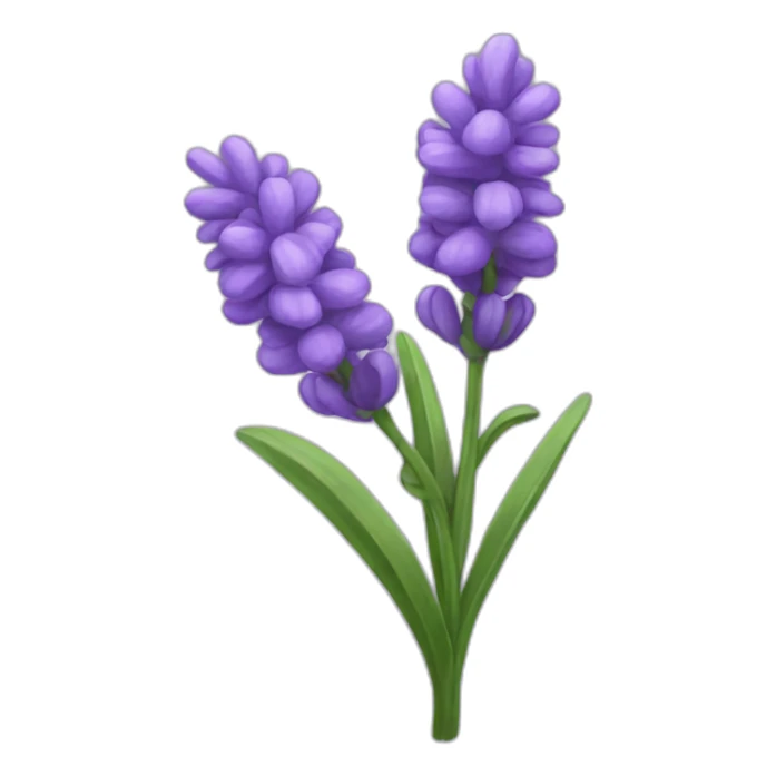 lavender flower plant sticker