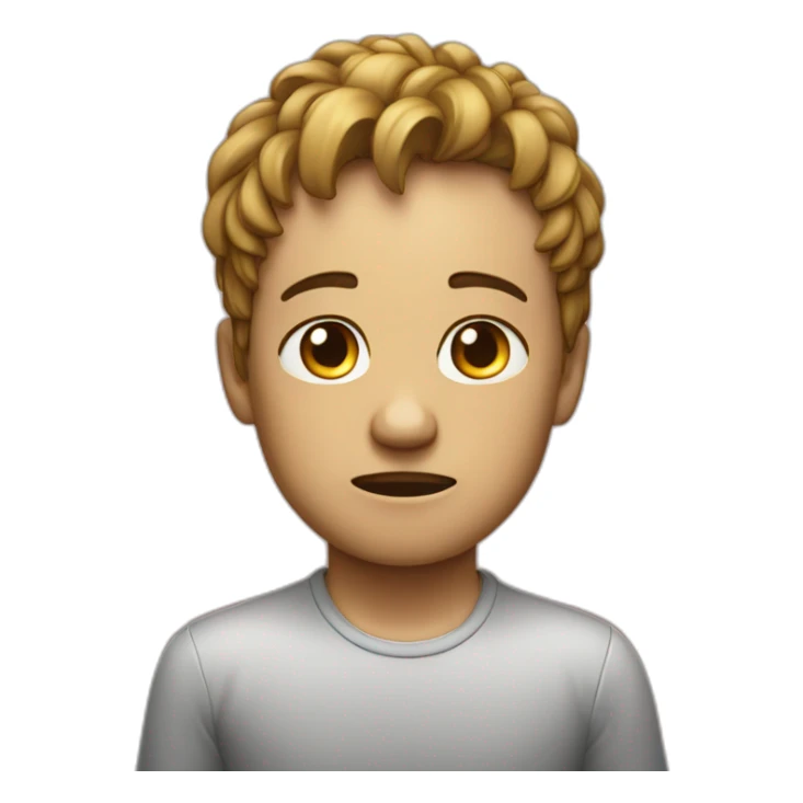 qwerty cries that his family abandoned him sticker