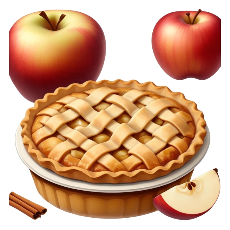 Tarta de Manzana Alemana sticker