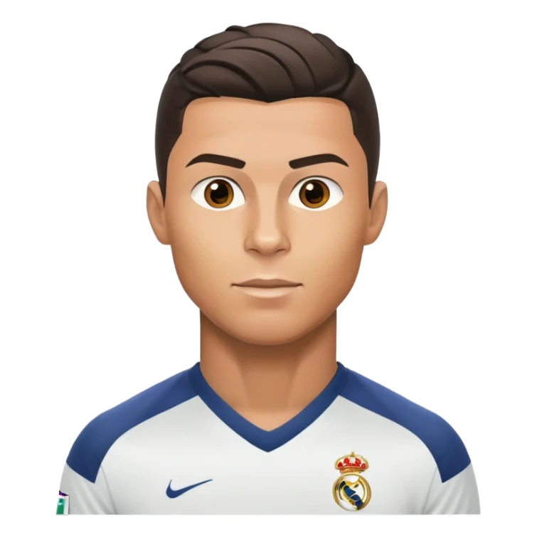 cristiano ronaldo football player sticker