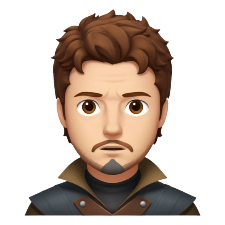 Rob Stark
from Games of throne character face only front face sticker