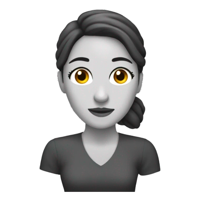 mujer discapacitada haciendo gimmasia artistica  sticker