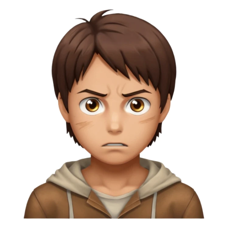 eren jeager  last season sticker