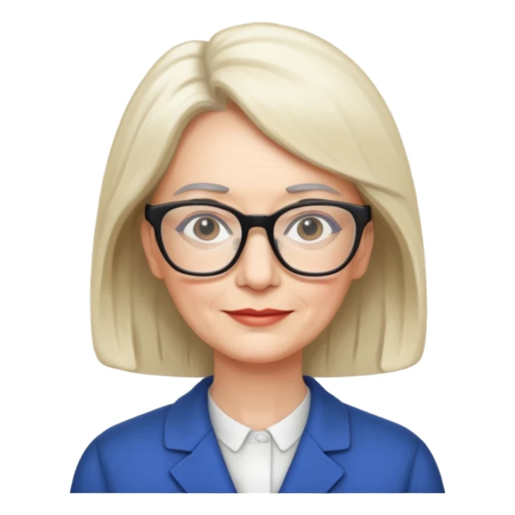 Catherine, 53 ans Profession : Professeure de littérature sticker