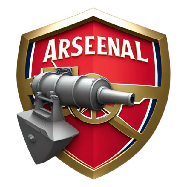 Arsenal badge sticker